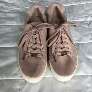 Michael Kors Pink Platform Sneakers Size 7